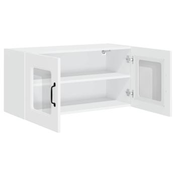 Geschirrsp?lerfront Kalmar Hochglanz Wei? 80 x 31 x 40 cm