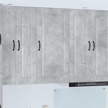 ARDEBO.de - Geschirrspülerfront Kalmar Betongrau 50 x 31 x 100 cm