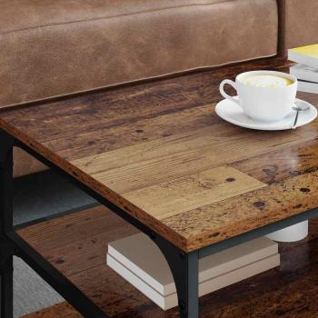 Couchtisch Altholz 90 x 49 x 40 cm Holzwerkstoff
