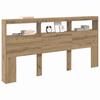 Kopfteil Artisan-Eiche Holzwerkstoff