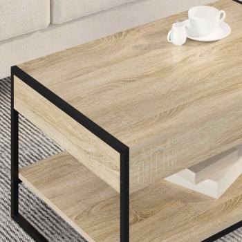 Couchtisch Sonoma 80 x 50 x 40 cm Holzwerkstoff