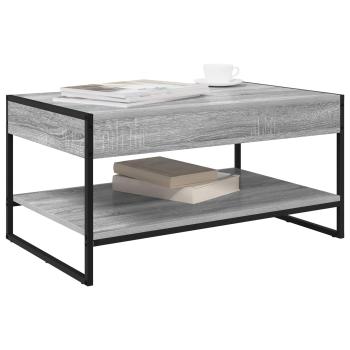 Couchtisch Graues Sonoma 80 x 50 x 40 cm Holzwerkstoff
