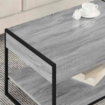 Couchtisch Graues Sonoma 80 x 50 x 40 cm Holzwerkstoff