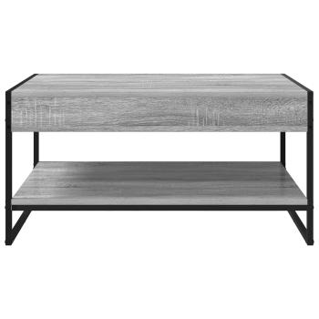 Couchtisch Graues Sonoma 80 x 50 x 40 cm Holzwerkstoff