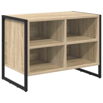 Schuhschrank 60 x 35 x 44 cm Holzwerkstoff Sonoma