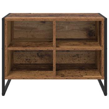 Schuhschrank 60 x 35 x 44 cm Holzwerkstoff Altholz