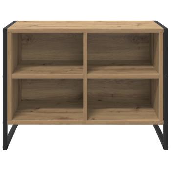 Schuhschrank 60 x 35 x 44 cm Holzwerkstoff Kunsthandwerk Eiche