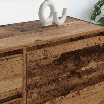 TV-Schränk 100 x 36 x 49.5 cm Altholz Holzwerkstoff