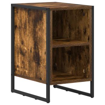 Nachttisch 2 stk. Rauches Eiche 39,5 x 30 x 50 cm Holzwerkstoff