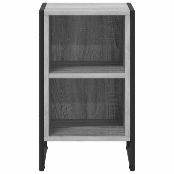 Nachttisch Graues Sonoma 39,5 x 30 x 50 cm Holzwerkstoff