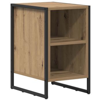 Nachttisch 2 stk. Kunsthandwerk Eiche 39,5 x 30 x 50 cm