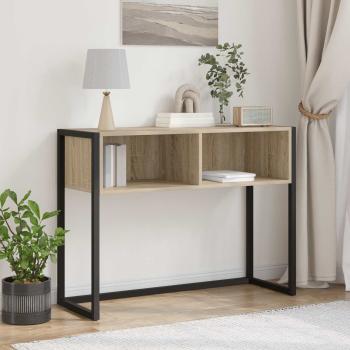 ARDEBO.de - Beistelltisch Sonoma 100 x 36 x 75 cm Holzwerkstoff