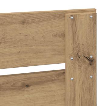 Kopfteil Artisan-Eiche Holzwerkstoff