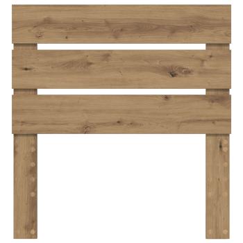 Kopfteil Artisan-Eiche Holzwerkstoff