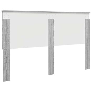 Kopfteil Graues Sonoma Holzwerkstoff