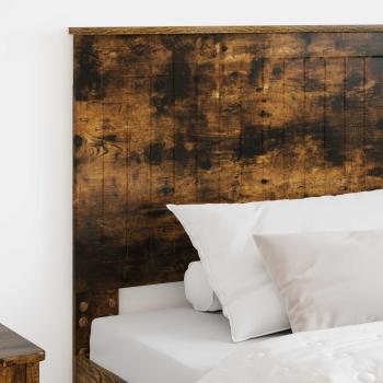 Kopfteil Geräucherte Eiche Holzwerkstoff