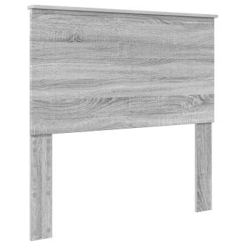 Kopfteil Graues Sonoma Holzwerkstoff