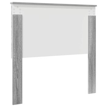 Kopfteil Graues Sonoma Holzwerkstoff