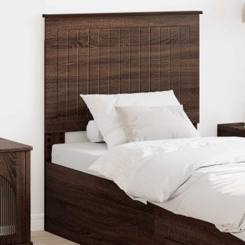 ARDEBO.de - Kopfteil Braun Eichen-Optik Holzwerkstoff