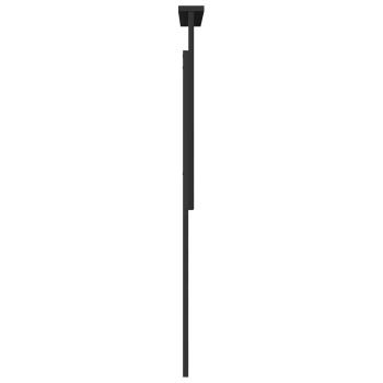 Kopfteil Schwarz Eichen-Optik Holzwerkstoff