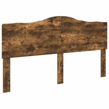 Kopfteil Geräucherte Eiche Holzwerkstoff
