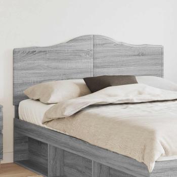 ARDEBO.de - Kopfteil Graues Sonoma Holzwerkstoff