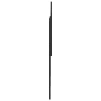 Kopfteil Schwarz Eichen-Optik Holzwerkstoff