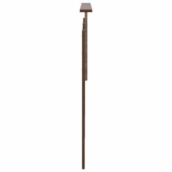 Kopfteil Braun Eichen-Optik Holzwerkstoff
