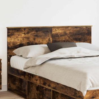 ARDEBO.de - Kopfteil Geräucherte Eiche Holzwerkstoff