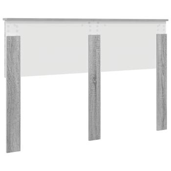 Kopfteil Graues Sonoma Holzwerkstoff