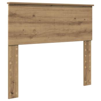 Kopfteil Artisan-Eiche Holzwerkstoff