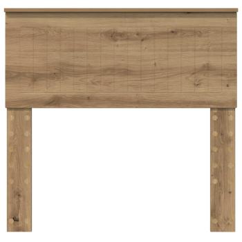 Kopfteil Artisan-Eiche Holzwerkstoff
