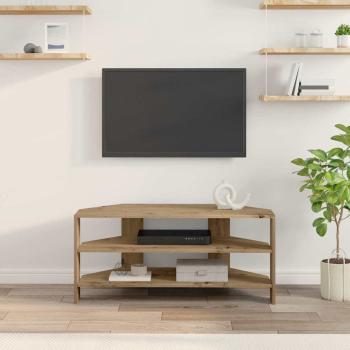EckTVSchrank 100 x 40,5 x 45 cm Artisan-Eiche Holzwerkstoff