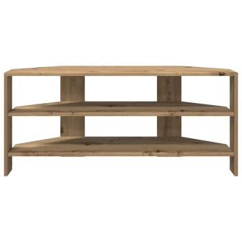 EckTVSchrank 100 x 40,5 x 45 cm Artisan-Eiche Holzwerkstoff