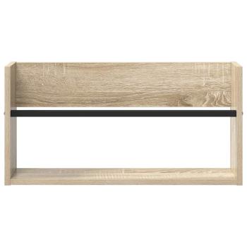 Magazinregal Sonoma-Eiche 60 x 12 x 30 cm Holzwerkstoff