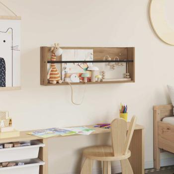 Magazinregal Artisan-Eiche 80 x 12 x 30 cm Holzwerkstoff
