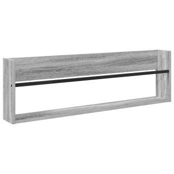 Magazinregal 2 Stk. Sonoma-Grau 100 x 12 x 30 cm Holzwerkstoff