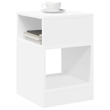 Beistelltisch 2 stk. Wei? 30,5 x 30 x 45 cm Holzwerkstoff