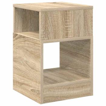 Beistelltisch 2 stk. Sonoma-Eiche 30,5 x 30 x 45 cm