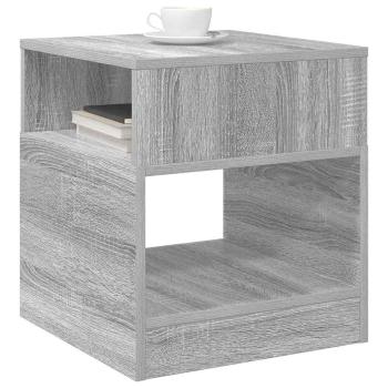 Beistelltisch 2 stk. Graues Sonoma 40,5 x 40 x 45 cm