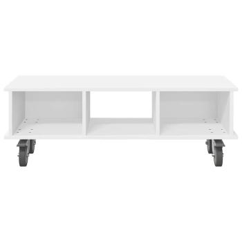 TV-Ständer 100 x 35 x 35 cm Weiß Holzwerkstoff
