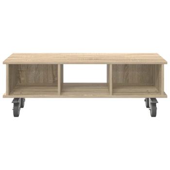 TV-Ständer 100 x 35 x 35 cm Sonoma-Eiche Holzwerkstoff