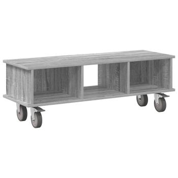 TV-Ständer 100 x 35 x 35 cm Sonoma-Grau Holzwerkstoff