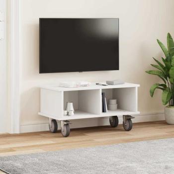 TV-Ständer 68,5 x 35 x 35 cm Weiß Holzwerkstoff
