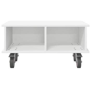TV-Ständer 68,5 x 35 x 35 cm Weiß Holzwerkstoff