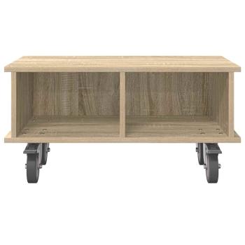 TV-Ständer 68,5 x 35 x 35 cm Sonoma-Eiche Holzwerkstoff