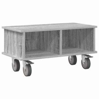 TV-Ständer 68,5 x 35 x 35 cm Sonoma-Grau Holzwerkstoff
