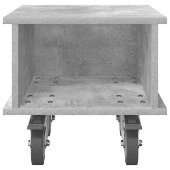 TV-Ständer 37 x 35 x 35 cm Betongrau Holzwerkstoff