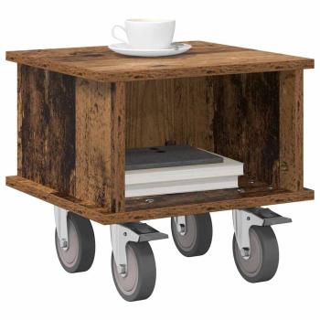 TV-Ständer 37 x 35 x 35 cm Altholz Holzwerkstoff
