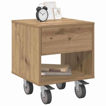 Nachttisch 2 stk. Artisan-Eiche 40,5 x 40 x 48 cm Holzwerkstoff